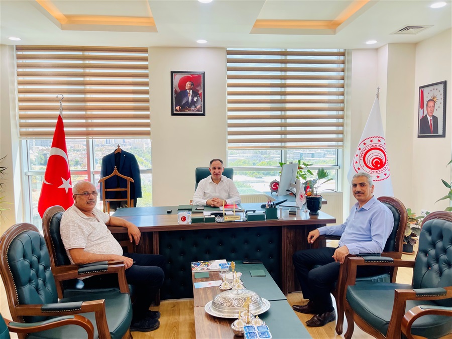 SGK İl Müdür Yardımcısından Müdürlüğümüze Ziyaret