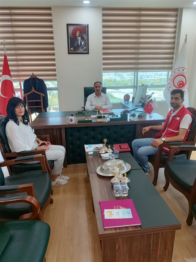 Türk Kızılayı Şanlıurfa Toplum Merkezinin İl Müdürlüğümüzü Ziyareti