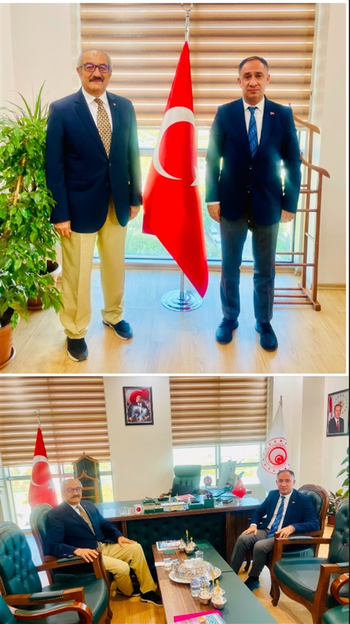 Gençlik ve Spor Bakanlığı Başmüfettişi Murat ÖZDOĞAN'dan İl Müdürlüğümüze Ziyaret 