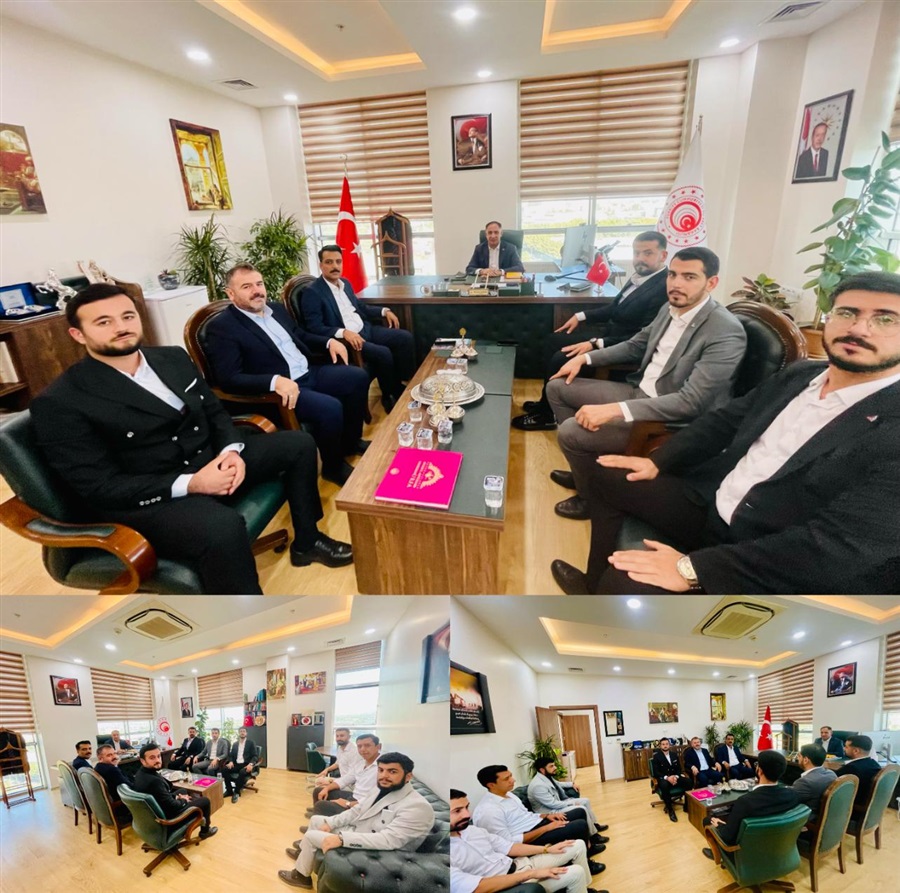 Şanlıurfa TÜGVA İl Başkanı ve Yönetim Kurulu’ndan Ziyaret
