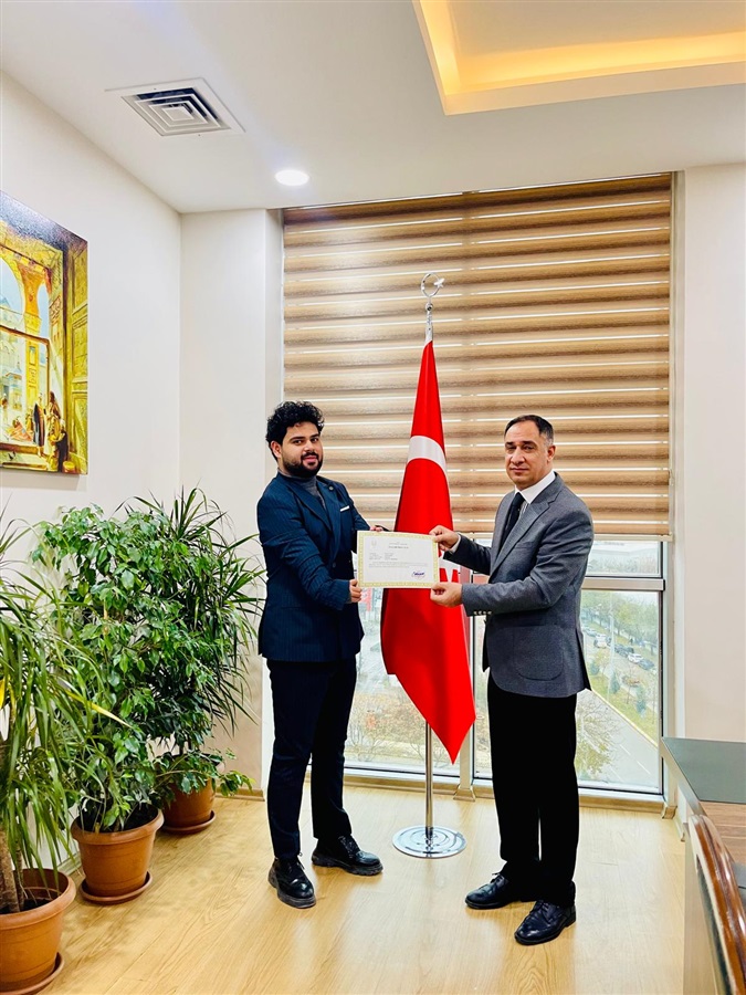 Sayın Valimizden Ticaret İl Müdürlüğüne Başarı Belgesi