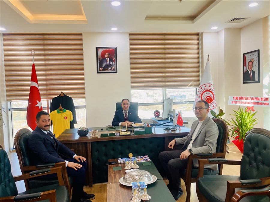 Gıda Kontrol Laboratuvarı Müdürü ve Veteriner Hekimden İl Müdürlüğümüze Nezaket Ziyareti