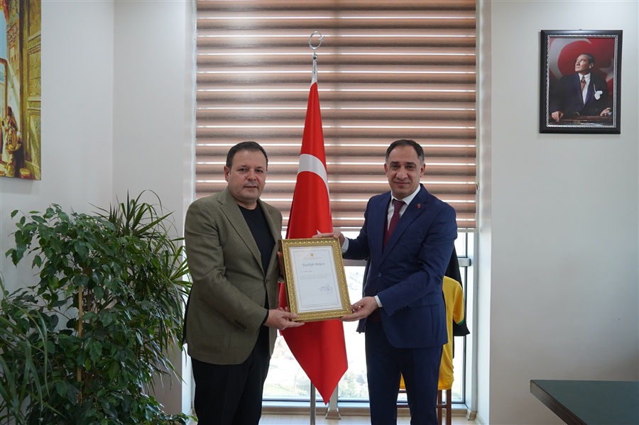 Şanlıurfa Ticaret ve Sanayi Odası Başkanı Sayın Mehmet Doğan YETİM’den İl Müdürlüğümüze Ziyaret 