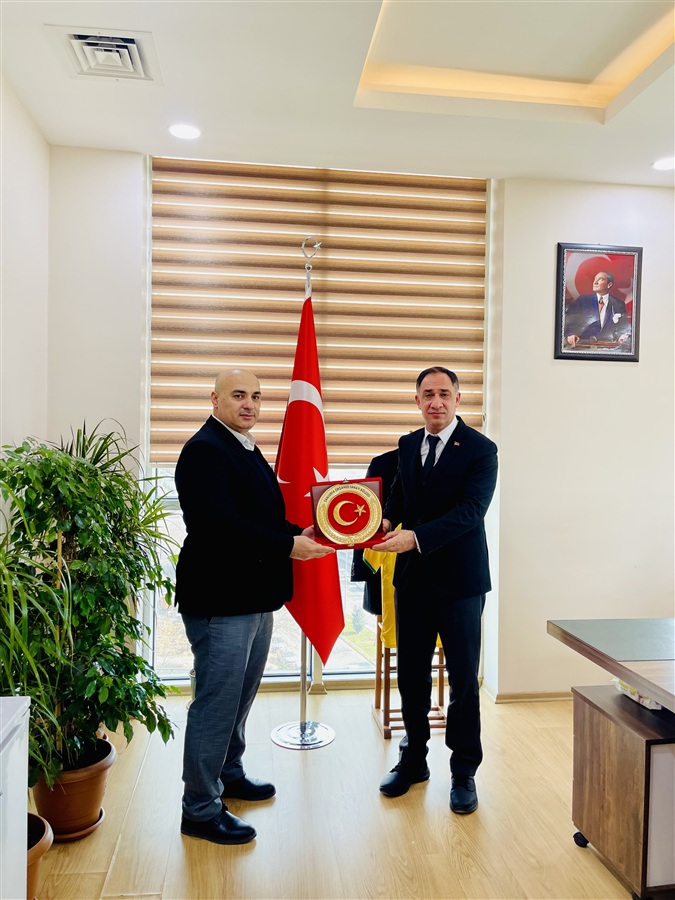 Şanlıurfa Organize Sanayi Bölgesi Yönetim Kurulu Başkan Vekili Nebi BAYRAM İl Müdürlüğümüzü Ziyaret Etti 