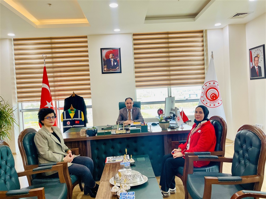Türk Kızılay Şanlıurfa Toplum Merkezi’nden İl Müdürlüğümüze Ziyaret 