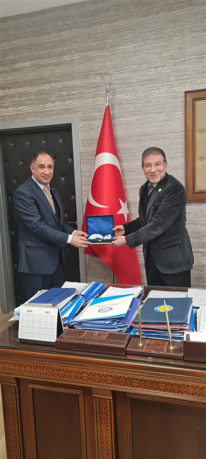 İl Müdürümüzden Harran Üniversitesi Rektör Yardımcısı Prof. Dr. Abdulcenap CEVHERİ’ye İade-i Ziyaret 