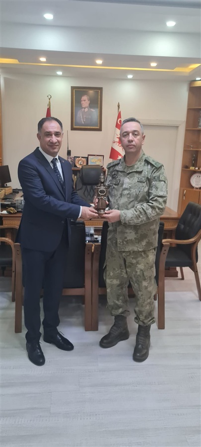 Ticaret İl Müdürümüzden 20. Zırhlı Tugay Komutanlığı’na İade-i Ziyaret 