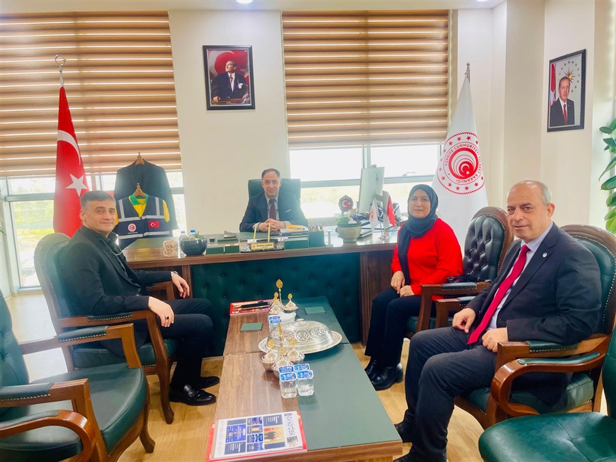 Şanlıurfa Defterdarlığından İl Müdürlüğümüze Ziyaret 