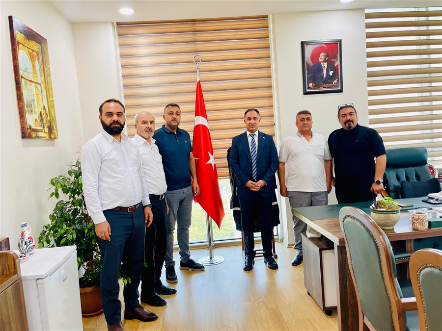 ESNAF TEŞKİLATI TEMSİLCİLERİNDEN KURUMUMUZA ZİYARET 