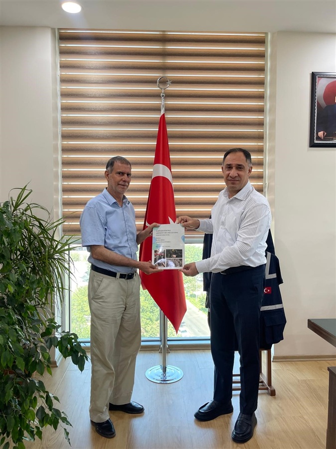 TÜRKİYE YAZARLAR BİRLİĞİ ŞANLIURFA ŞUBE BAŞKANI SAYIN CUMA AĞAÇ'TAN İL MÜDÜRLÜĞÜMÜZE ZİYARET 