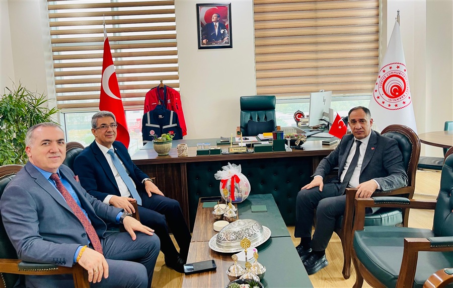 GAP BÖLGE KALKINMA İDARESİNDEN İL MÜDÜRLÜĞÜMÜZE ZİYARET 